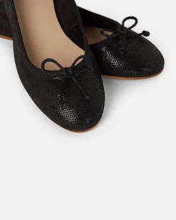BALLERINES CLARIA/IMP NOIR