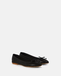 BALLERINES CLARIA/IMP NOIR