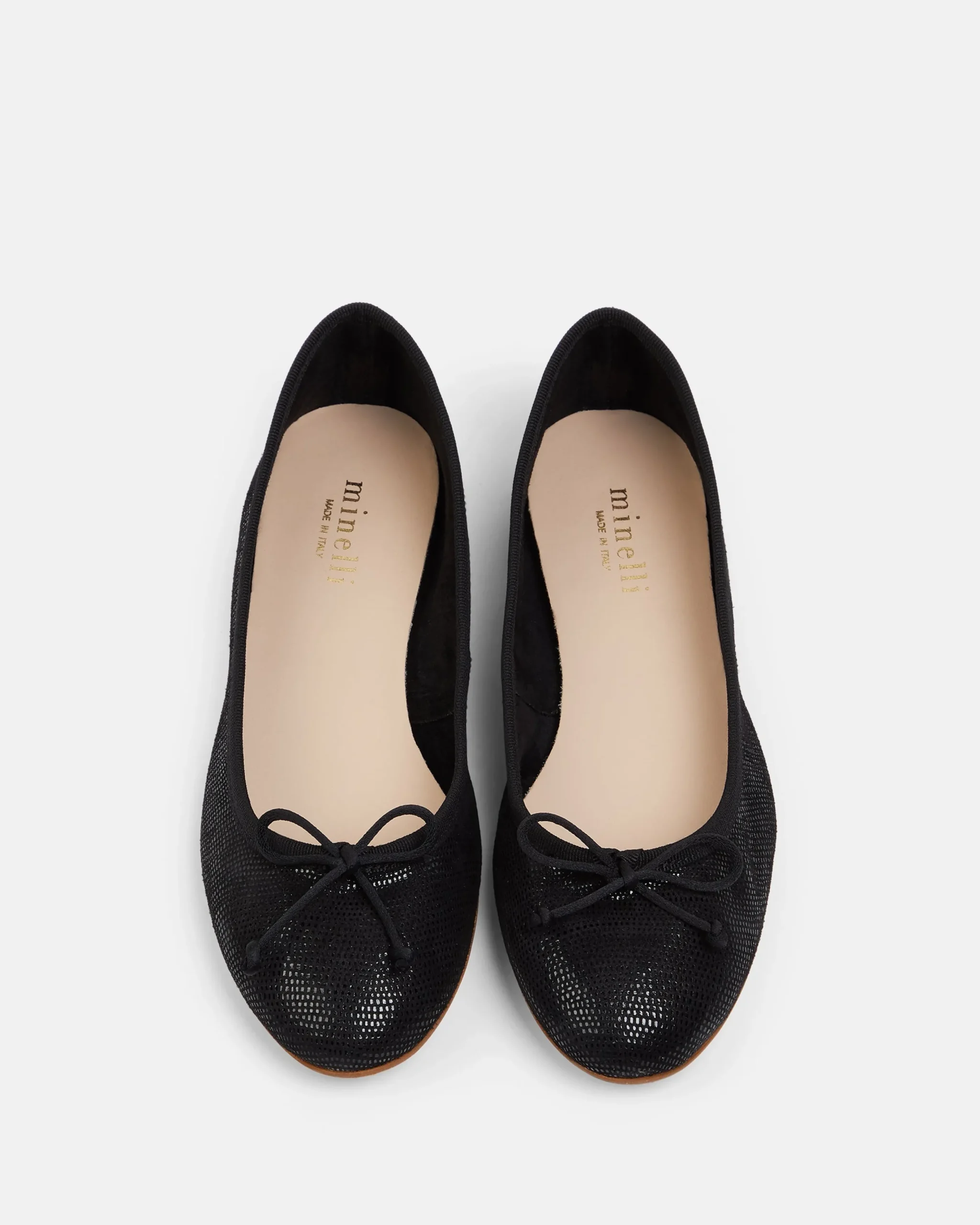 BALLERINES CLARIA/IMP NOIR