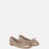 BALLERINES CLARIA/IMP PLATINE