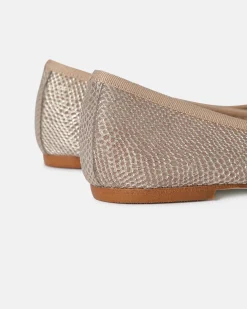 BALLERINES CLARIA/IMP PLATINE