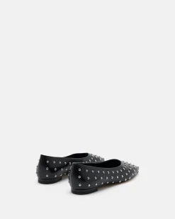 BALLERINES KAMIL/CLOUS NOIR