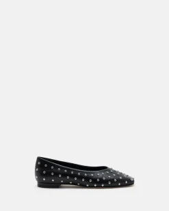 BALLERINES KAMIL/CLOUS NOIR