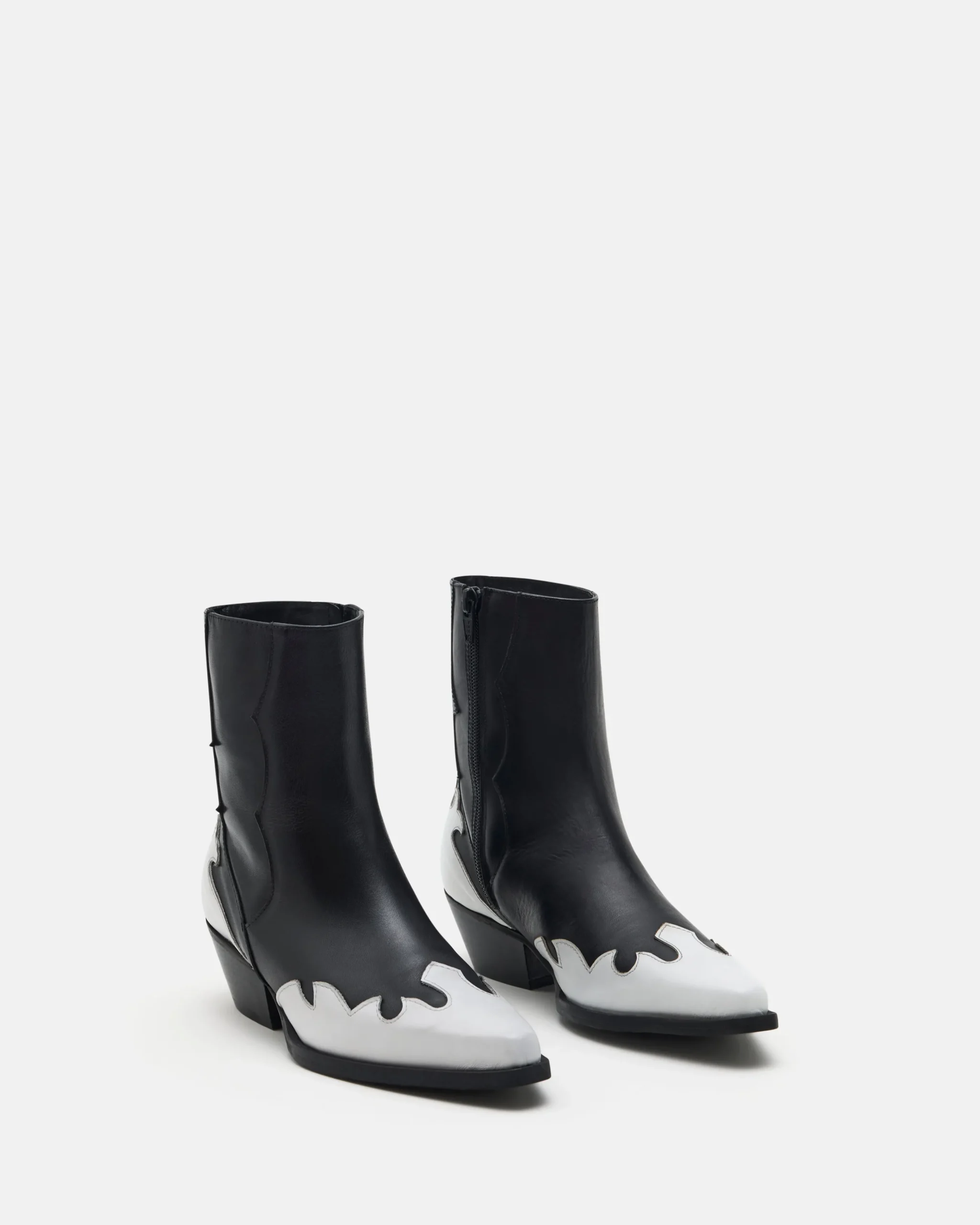 BOTTINES EAGLE NOIR-BLANC