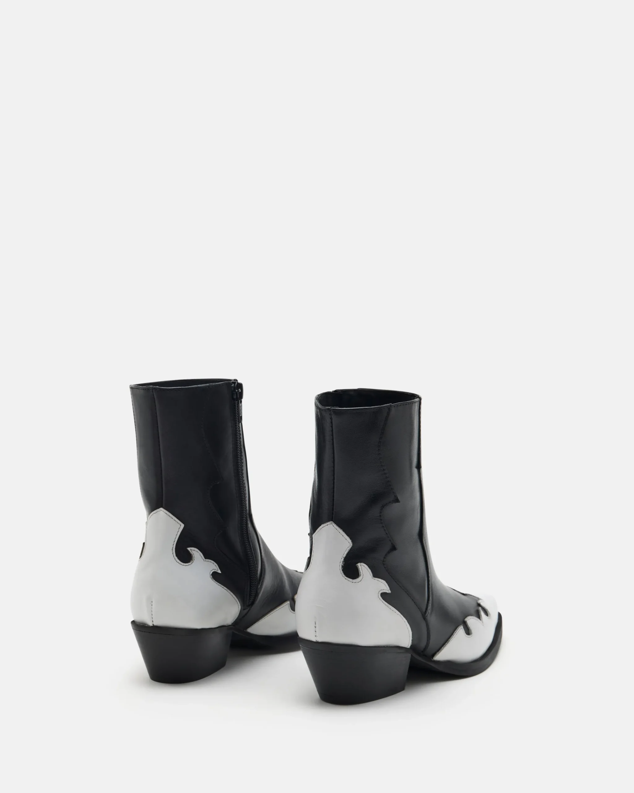 BOTTINES EAGLE NOIR-BLANC