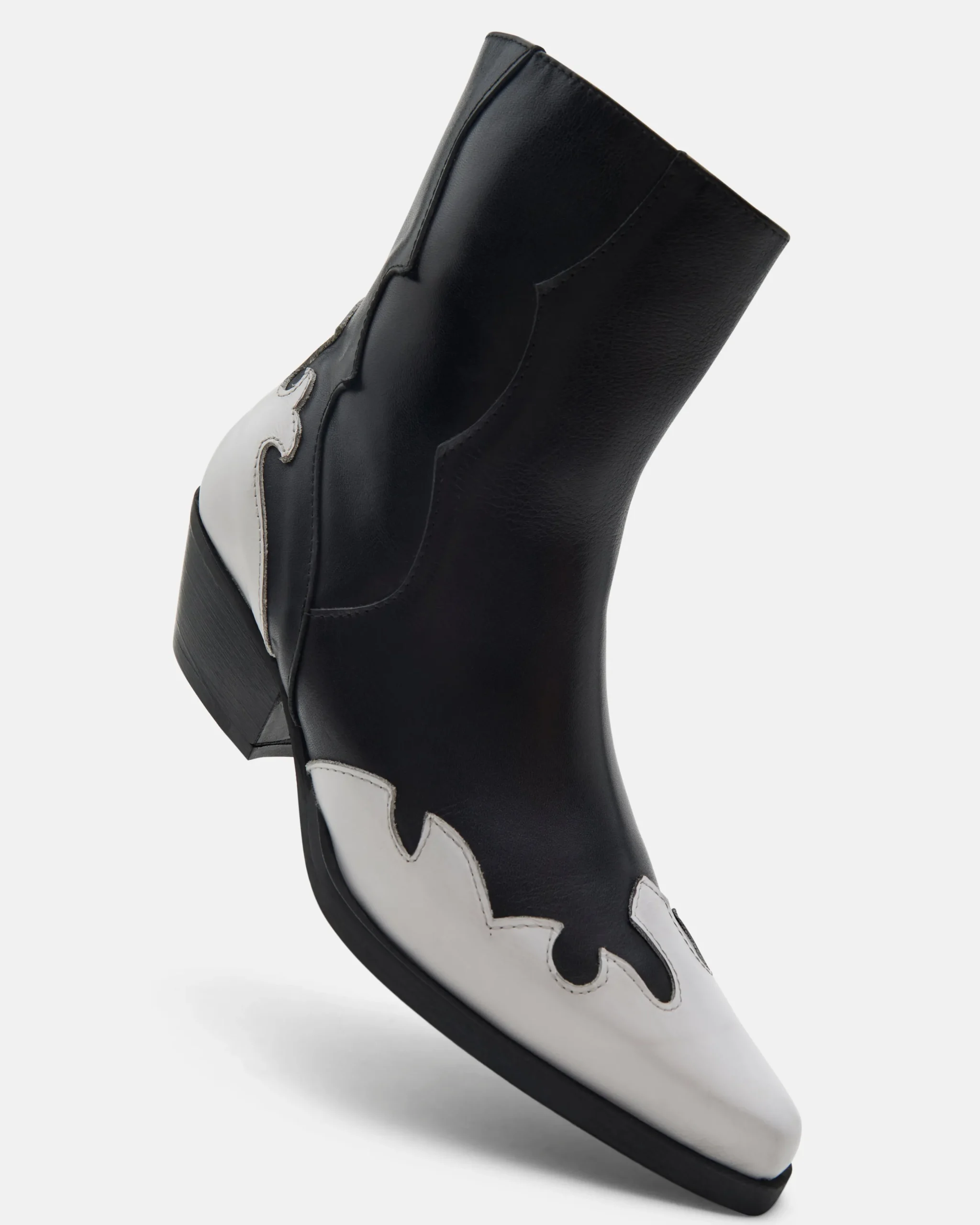 BOTTINES EAGLE NOIR-BLANC
