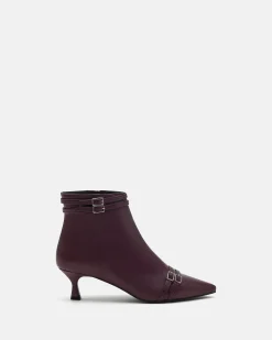 BOTTINES FILIA POURPRE