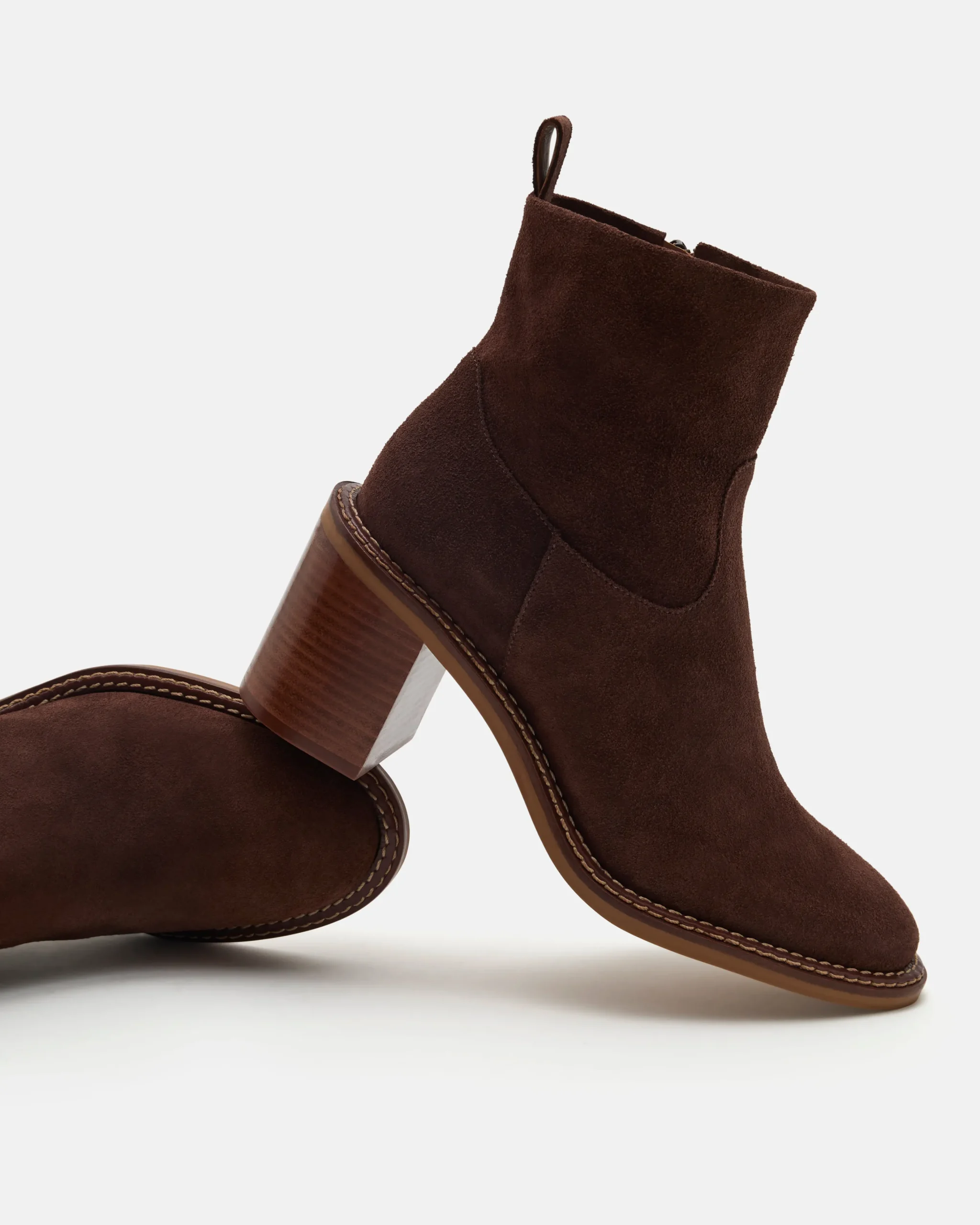 BOTTINES KAIALA/VEL CHOCOLAT