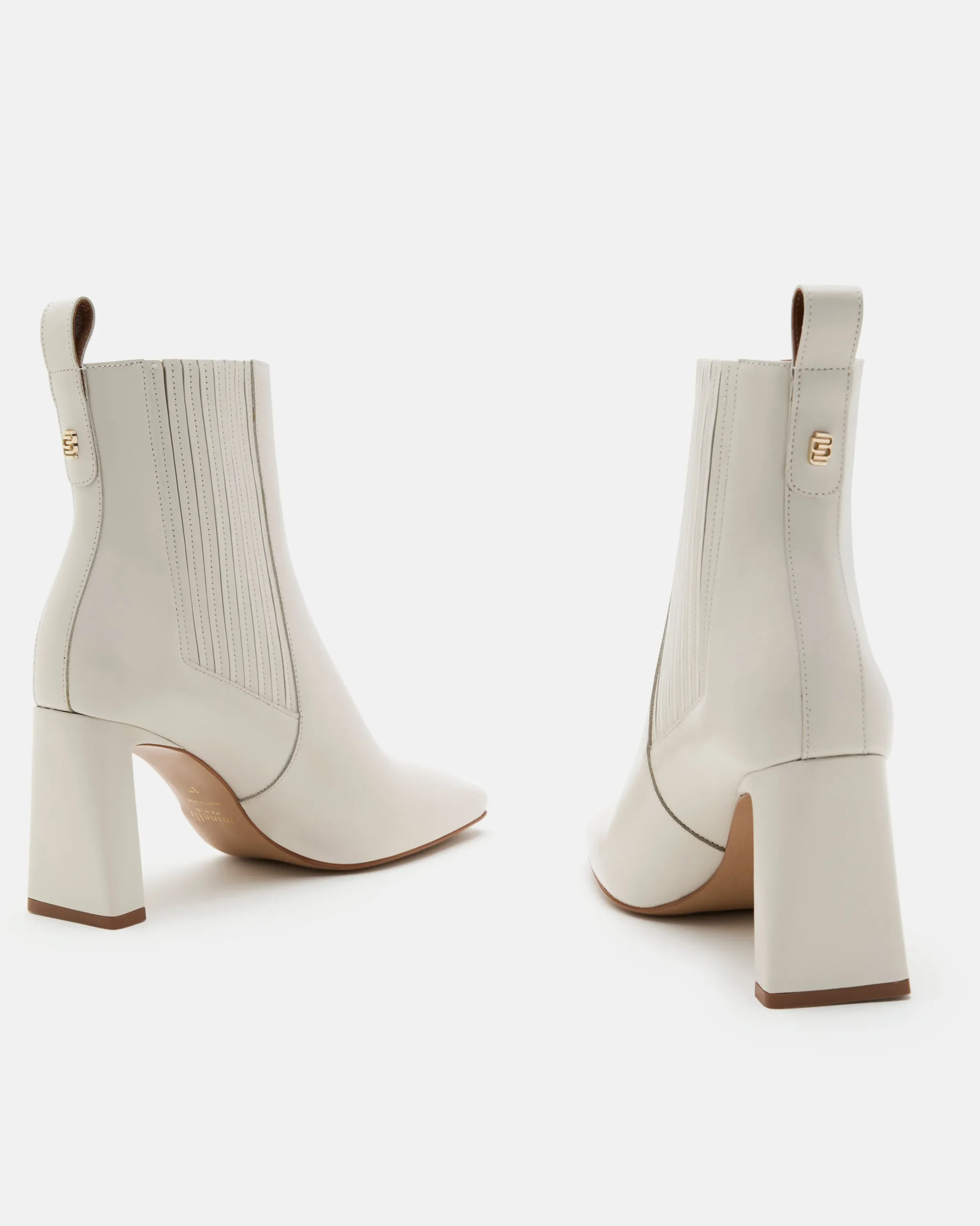 BOTTINES KAMERON ÉCRU