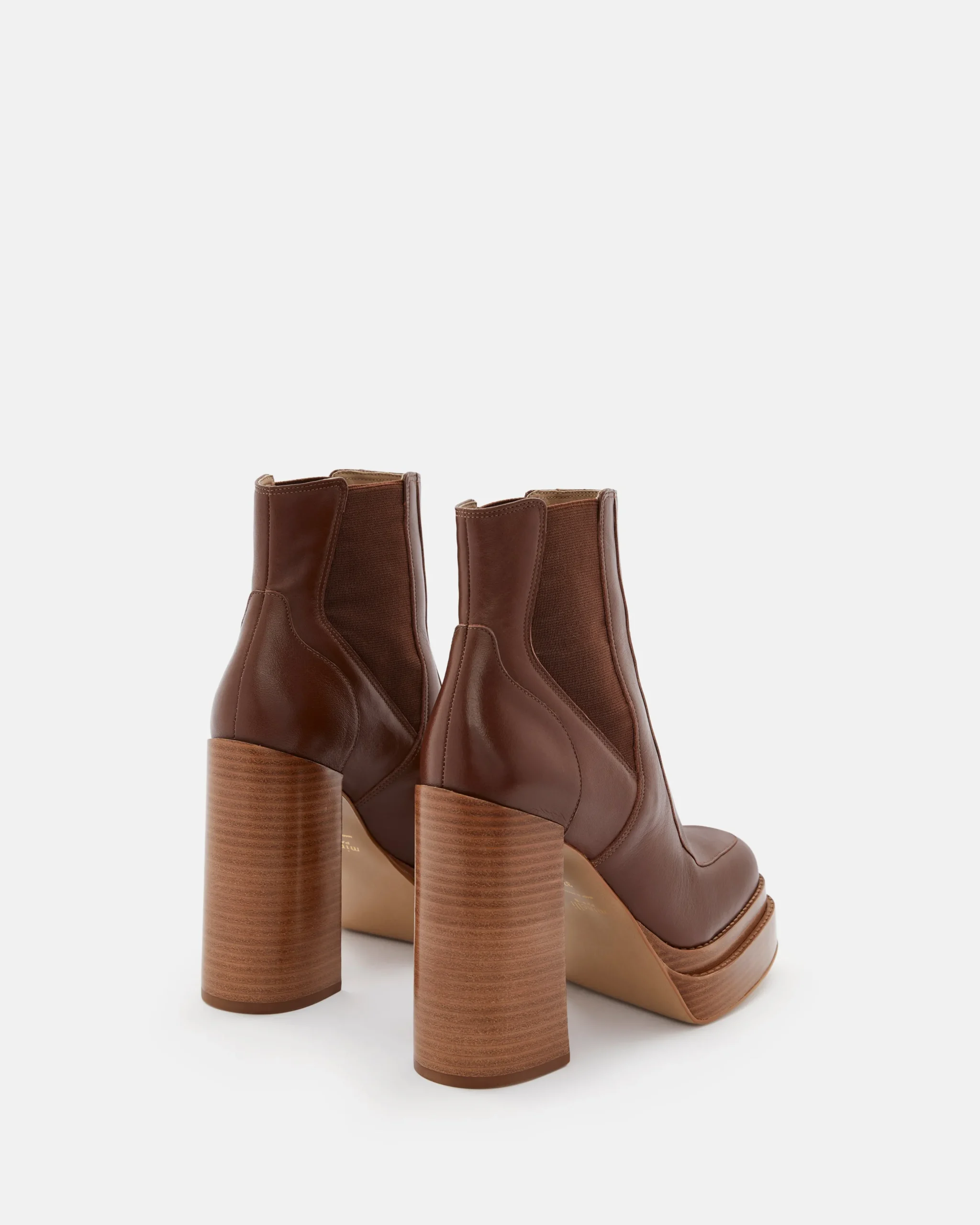 BOTTINES KEJIA COGNAC