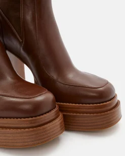 BOTTINES KEJIA COGNAC