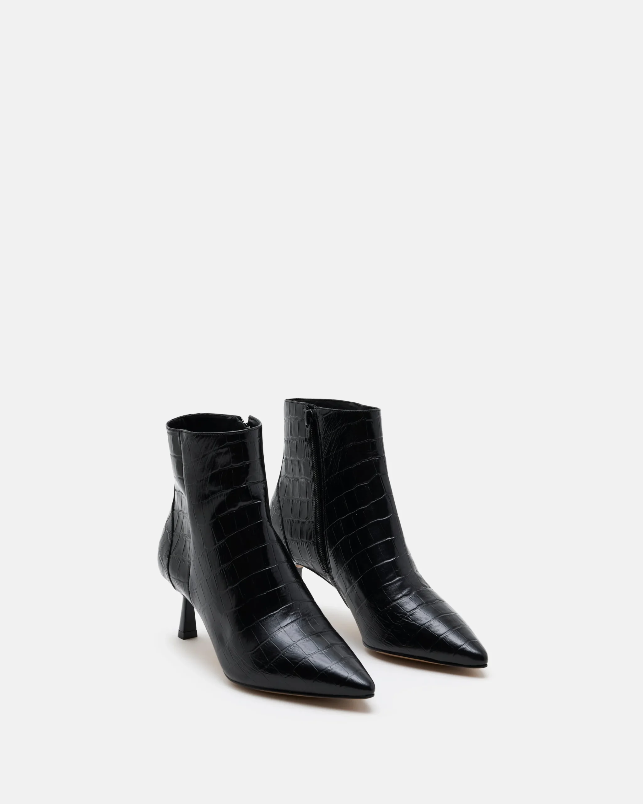 BOTTINES KOSHI/CROCO NOIR