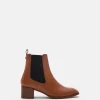 BOTTINES MARCIA COGNAC