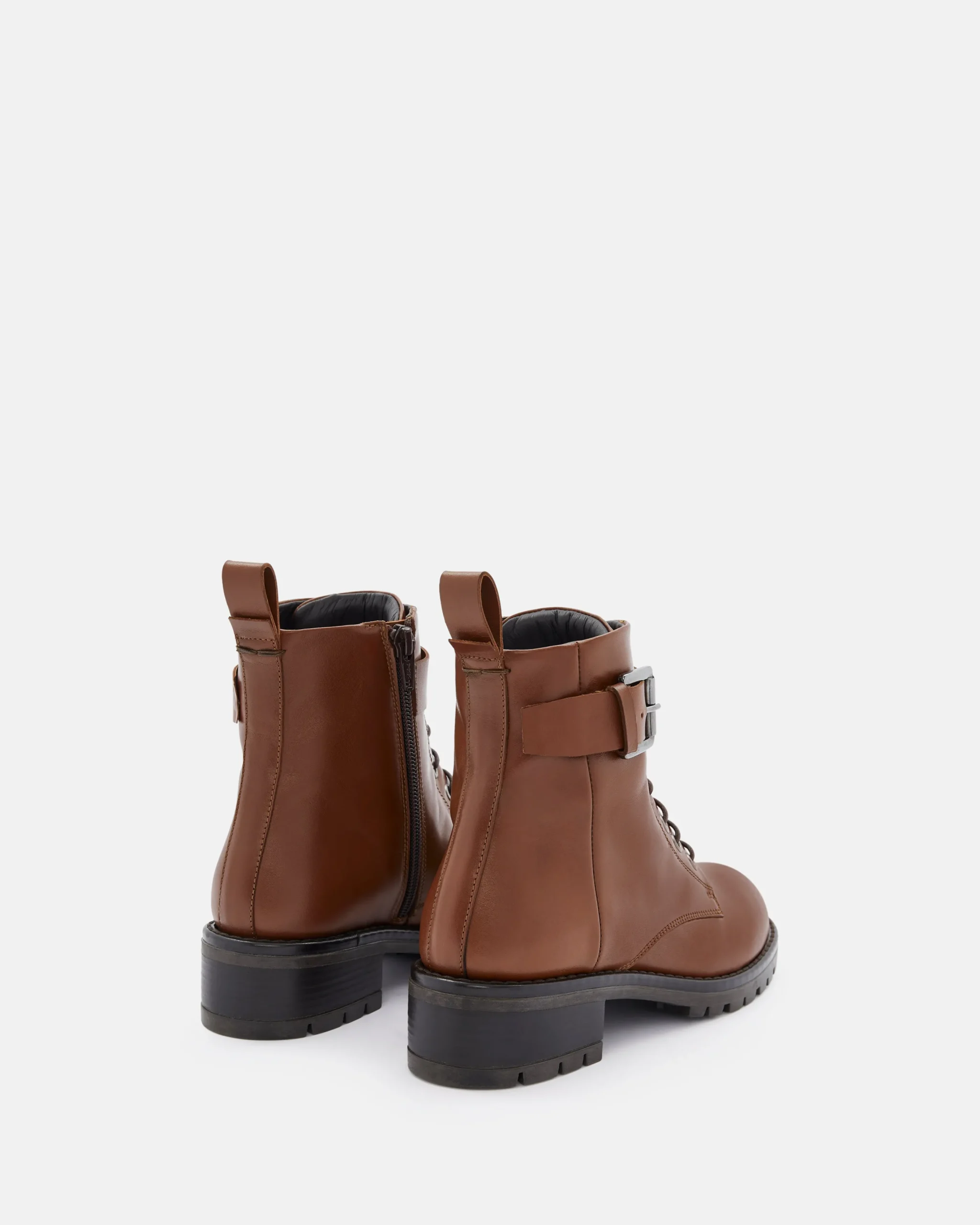 BOTTINES MENIA COGNAC