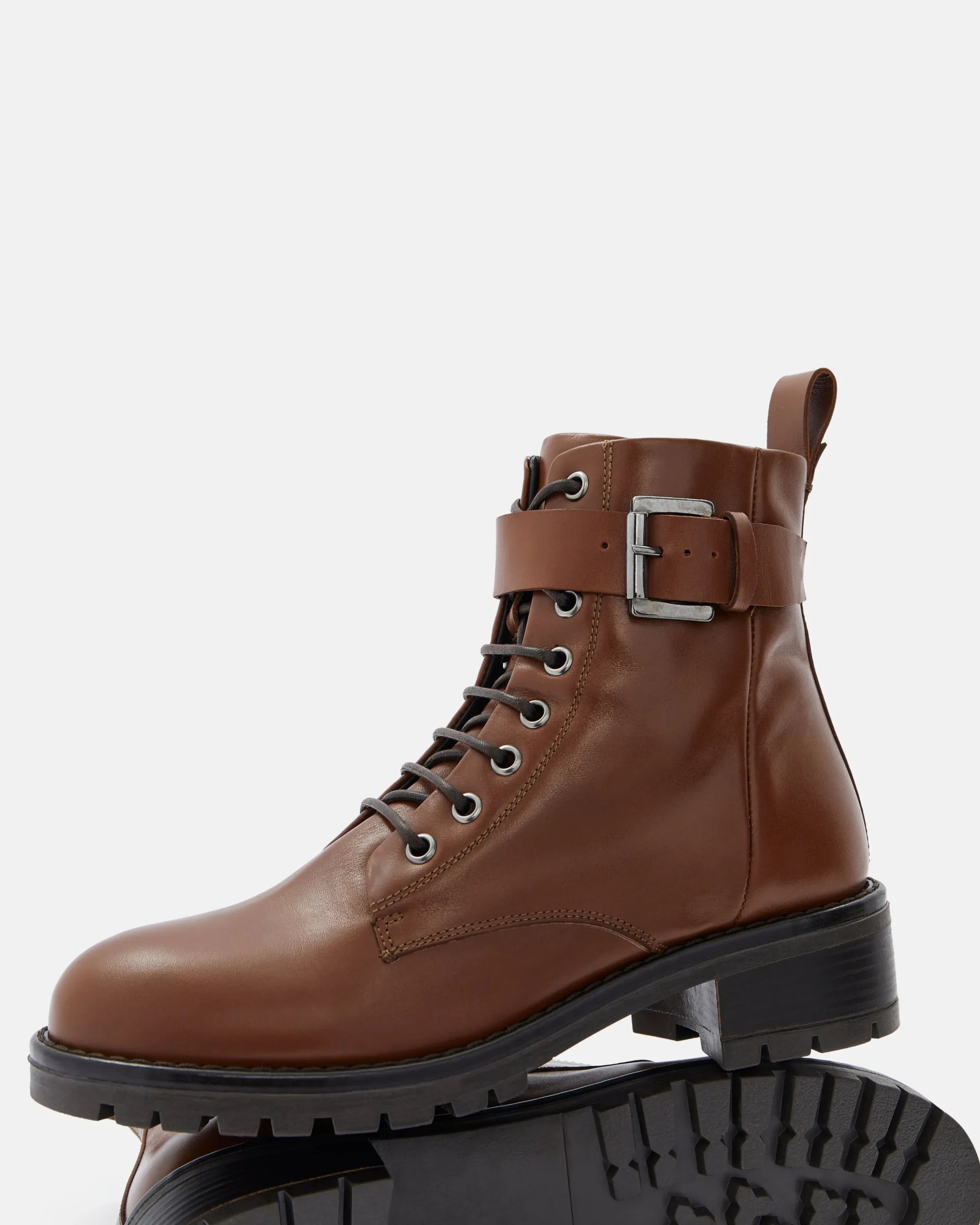 BOTTINES MENIA COGNAC