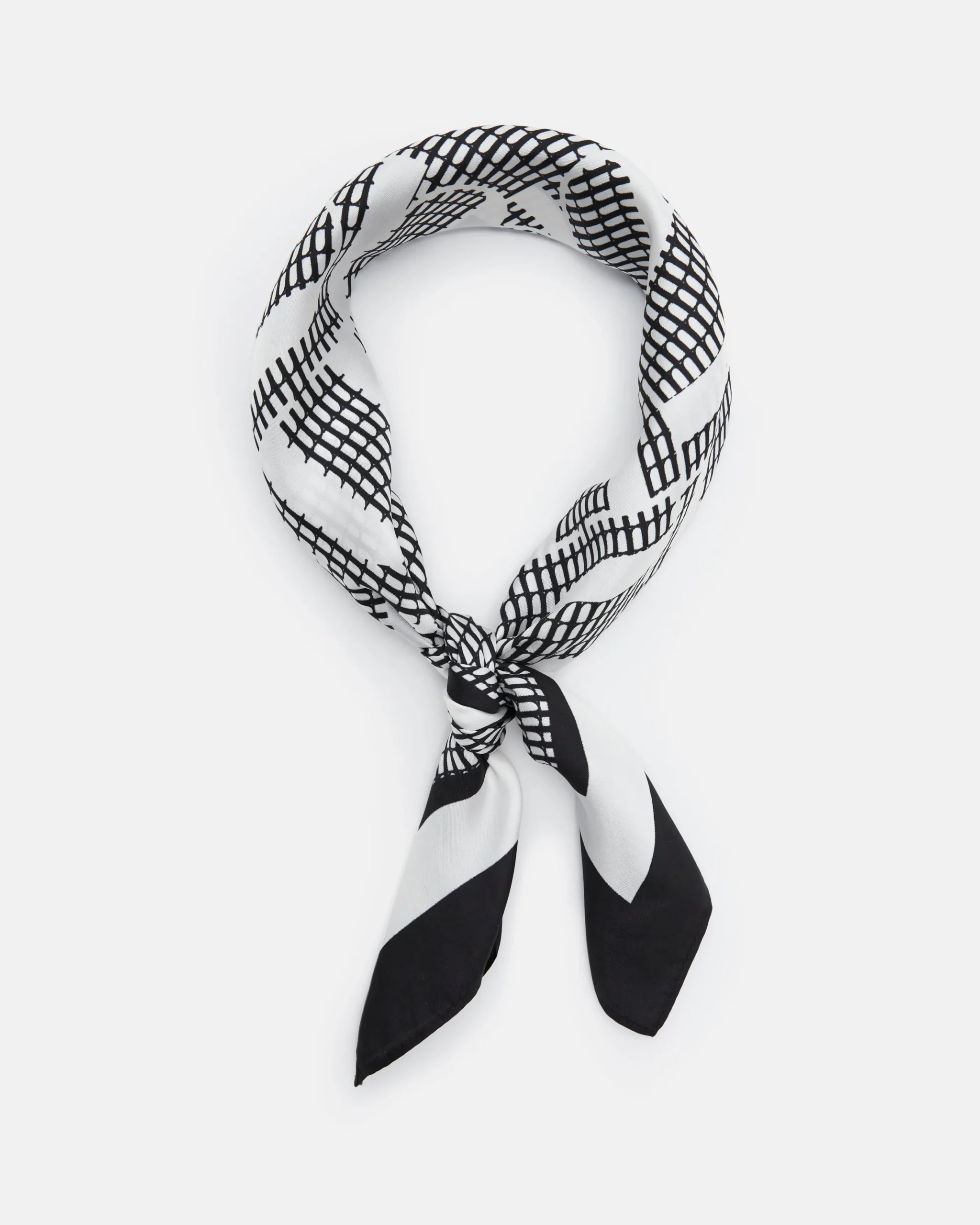 ECHARPE DIANA NOIR BLANC