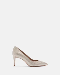 ESCARPINS KAITLYN/GLIT PLATINE