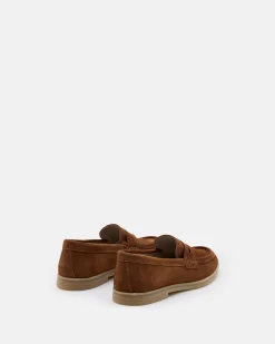 MOCASSINS CHARLOTTE/VEL CARAMEL