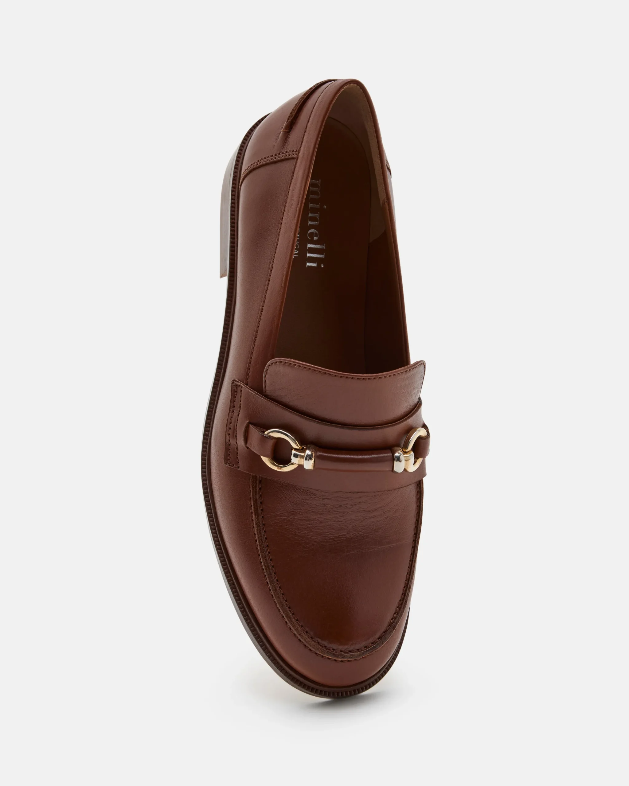 MOCASSINS EUGENIE COGNAC
