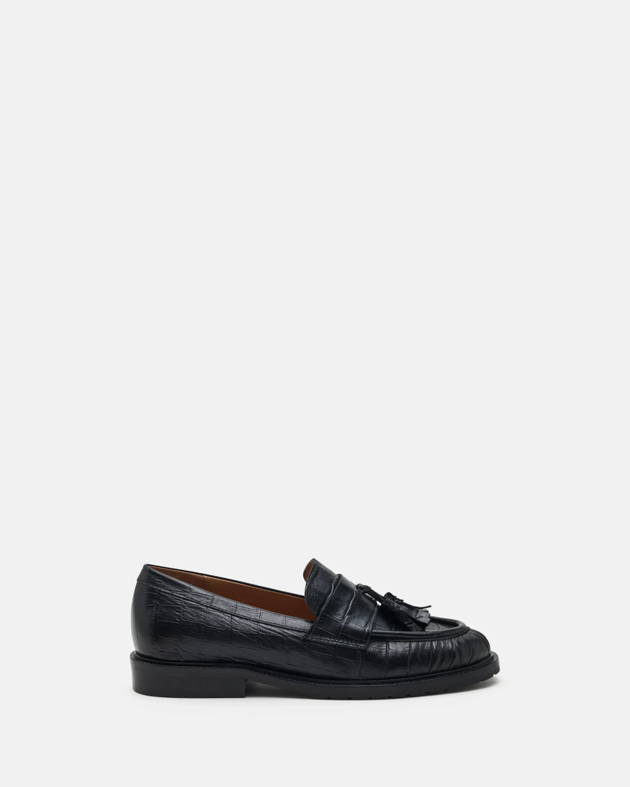 MOCASSINS GALILA/CROCO NOIR