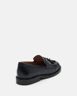 MOCASSINS GALILA/CROCO NOIR