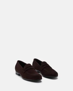 MOCASSINS GUSTAVO/VEL MARRON