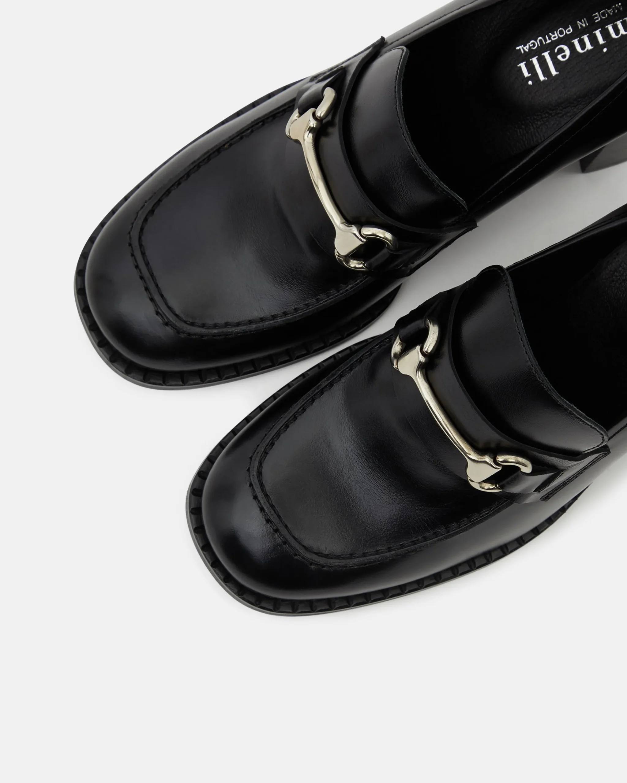 MOCASSINS HAUTS CALEA/LIS NOIR