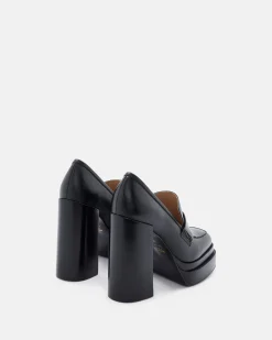 MOCASSINS HAUTS KELYA NOIR