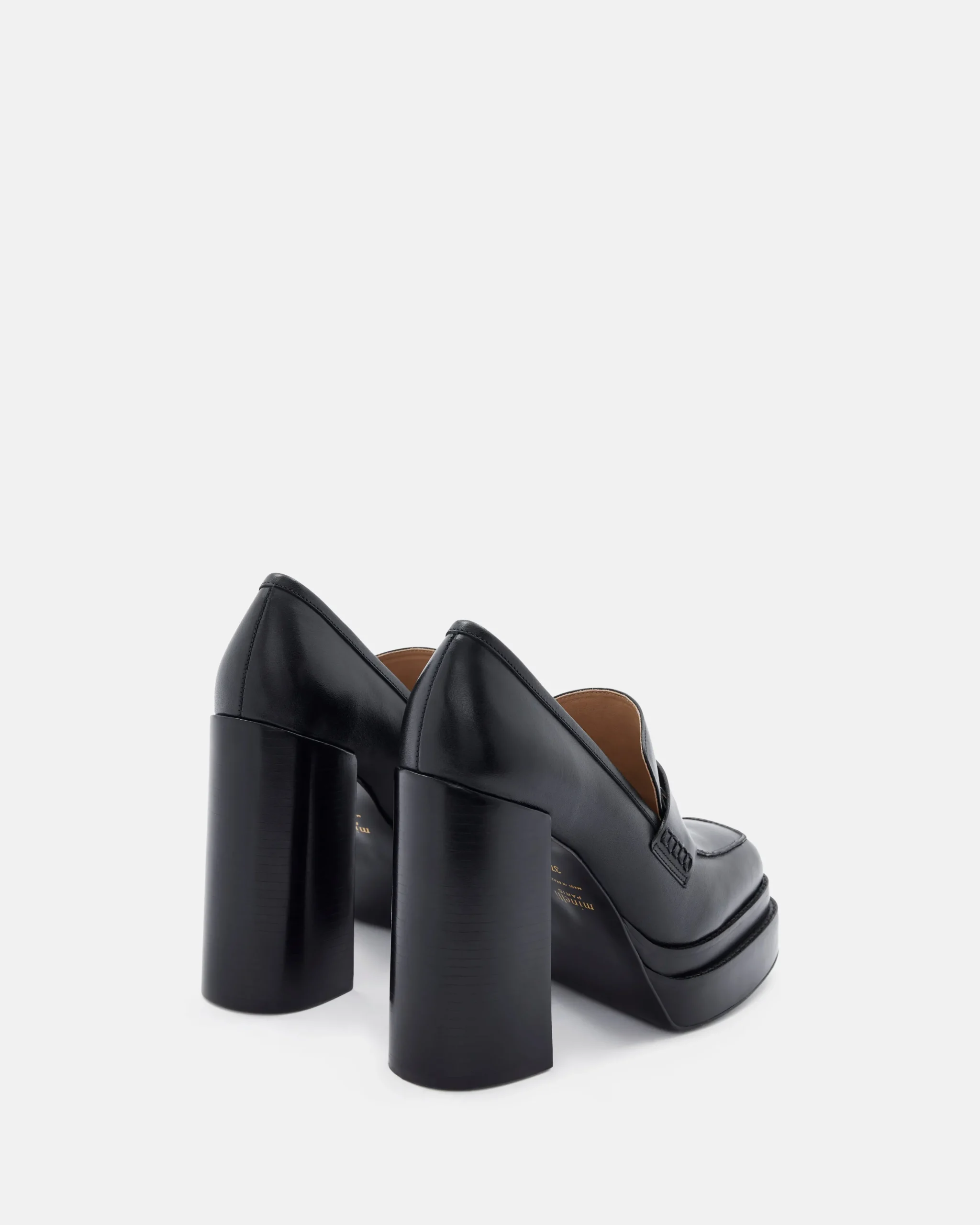 MOCASSINS HAUTS KELYA NOIR