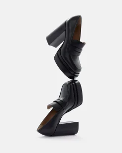 MOCASSINS HAUTS KELYA NOIR