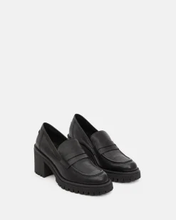 MOCASSINS HAUTS KLAS/LIS NOIR