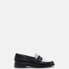 MOCASSINS MAURINE NOIR ÉCRU