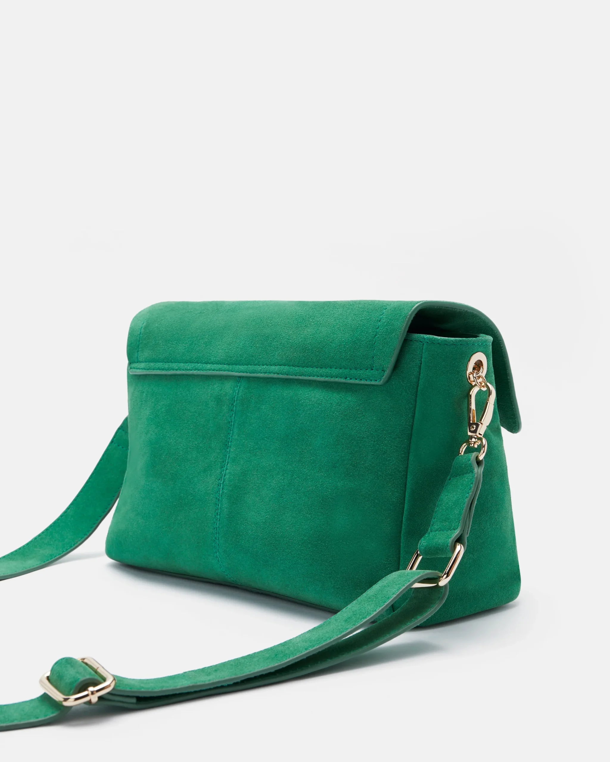 SAC CUIR VELOURS ALICIA/VEL VERT