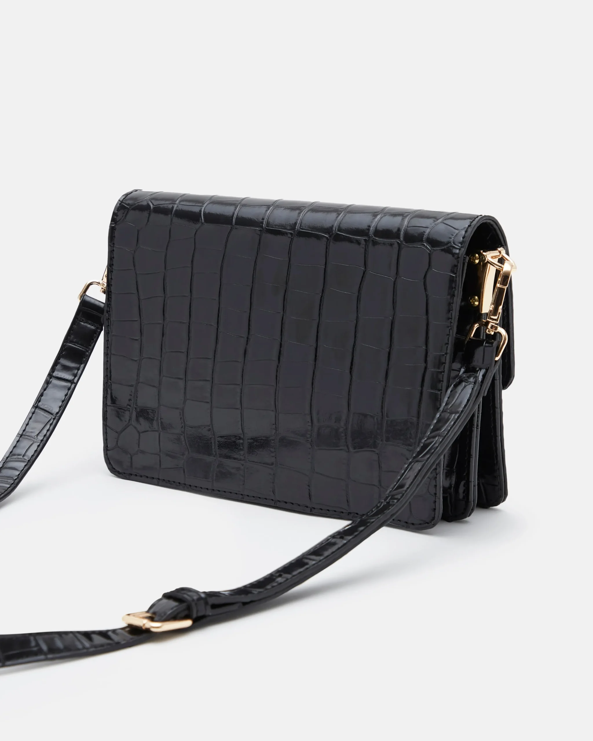 SAC MOYEN VOLUME JODY/CROC NOIR