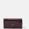 SAC PETIT VOLUME KATY/CROC POURPRE
