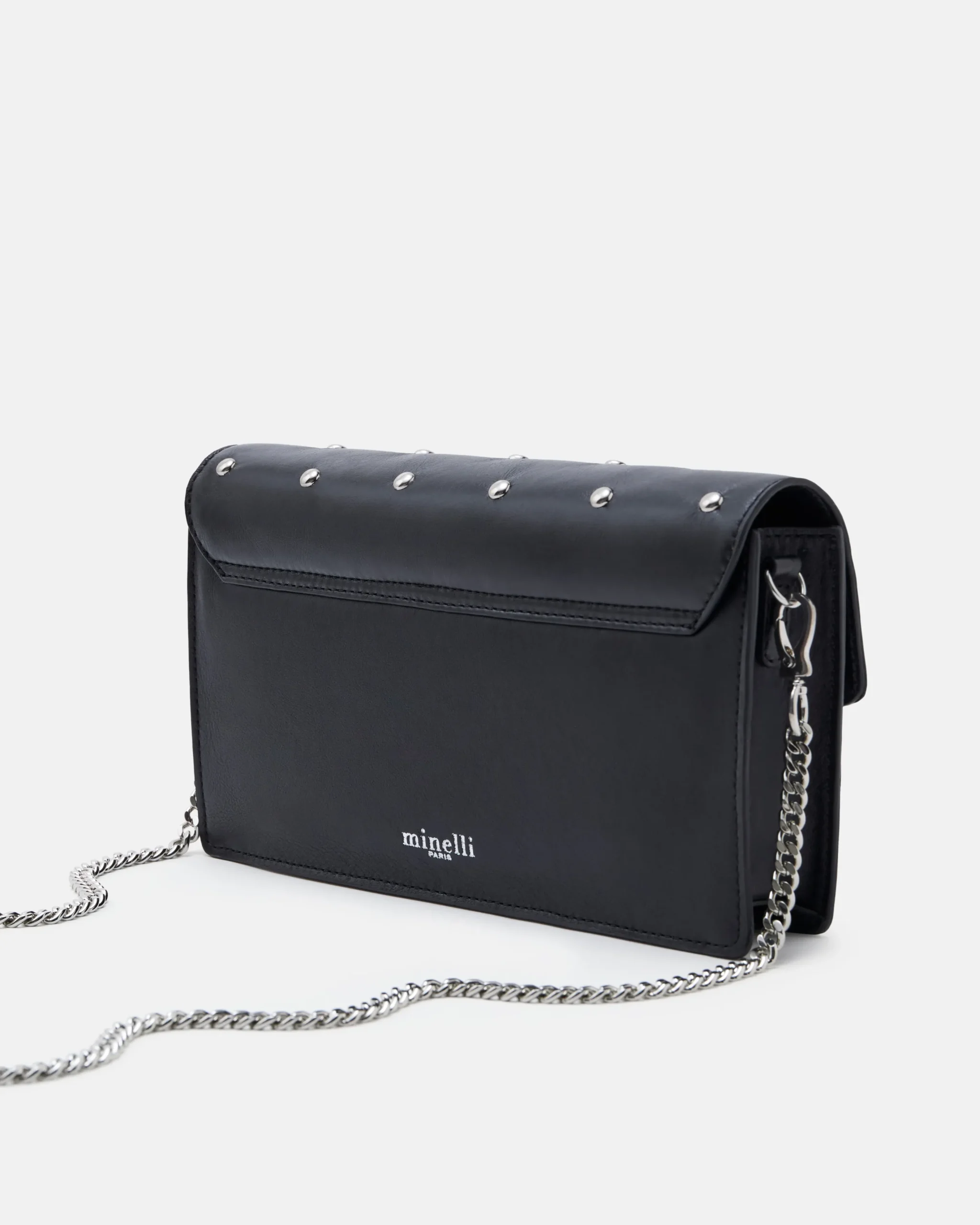 SAC PETIT VOLUME KATY/STUD NOIR