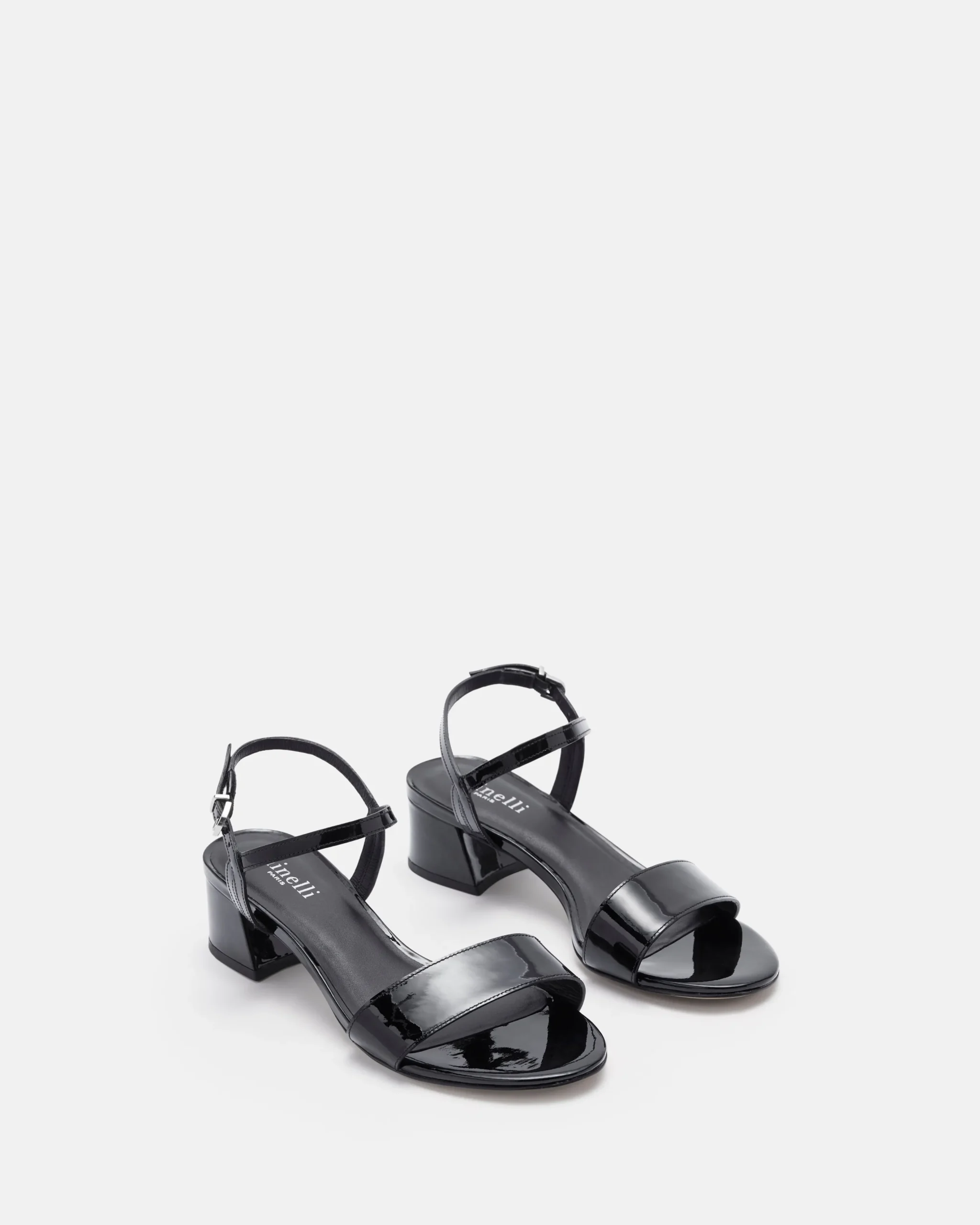 SANDALES CUSTODIA/VER NOIR