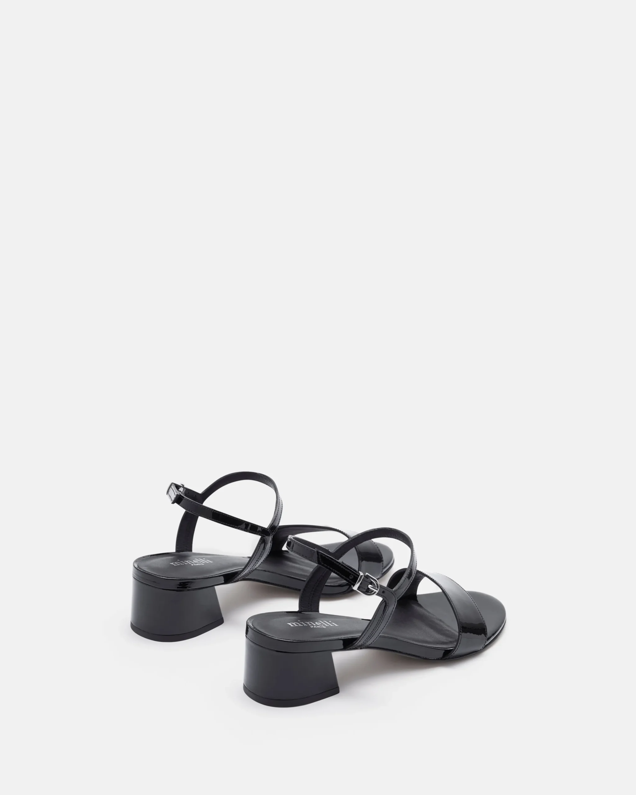 SANDALES CUSTODIA/VER NOIR