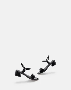 SANDALES CUSTODIA/VER NOIR