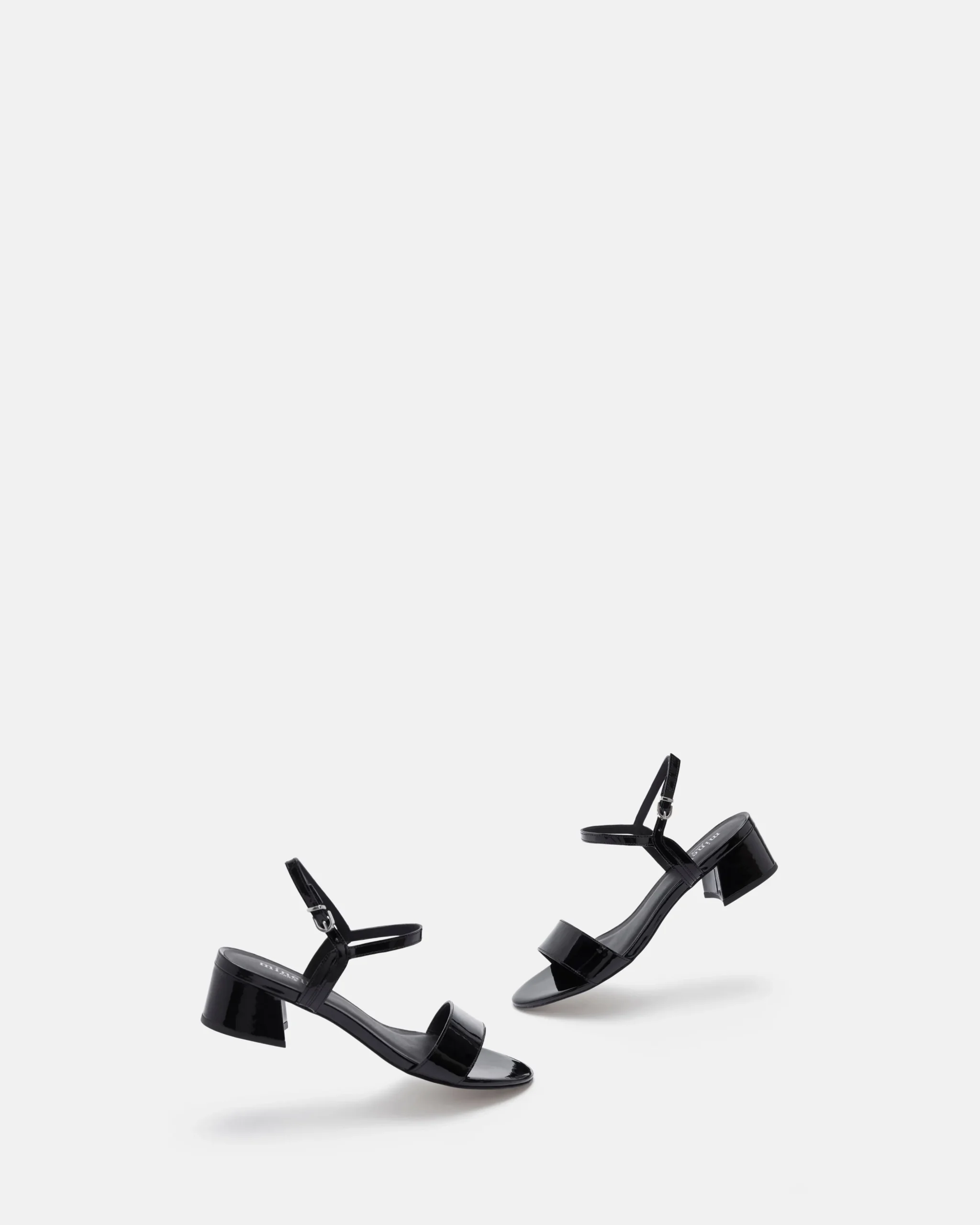 SANDALES CUSTODIA/VER NOIR