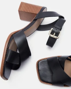 SANDALES KANWAL NOIR