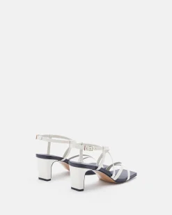 SANDALES KEIKO CRÈME NOIR