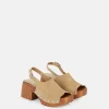 SANDALES KENIA/VEL TAUPE