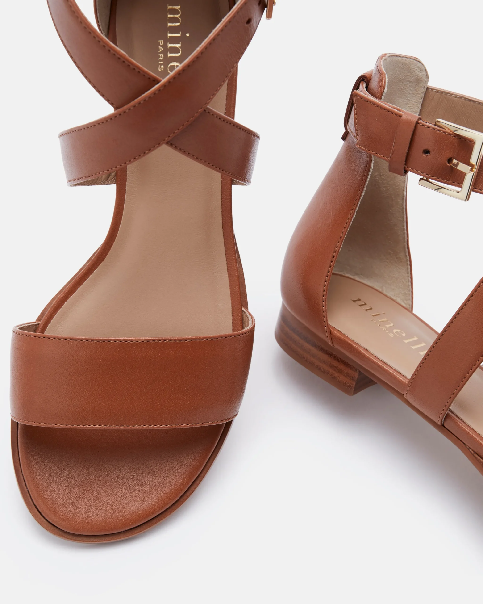 SANDALES KILIA COGNAC