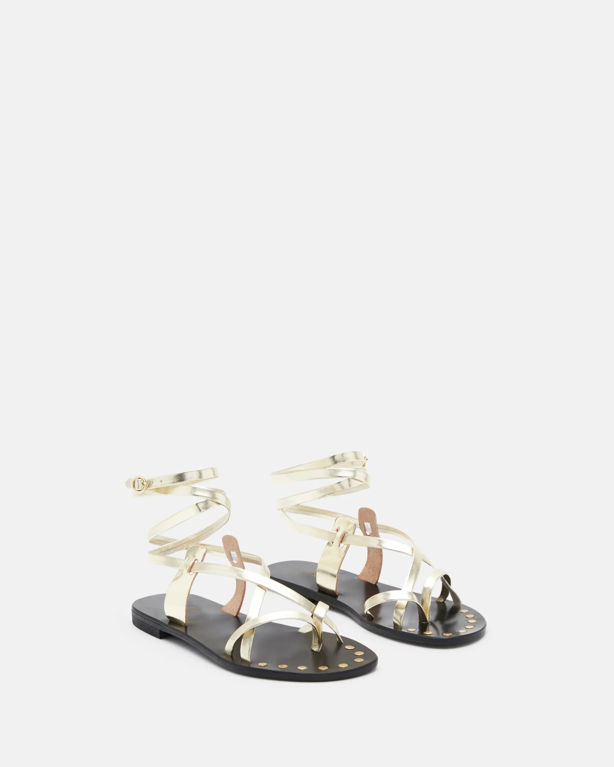 SANDALES MYA/MET PLATINE