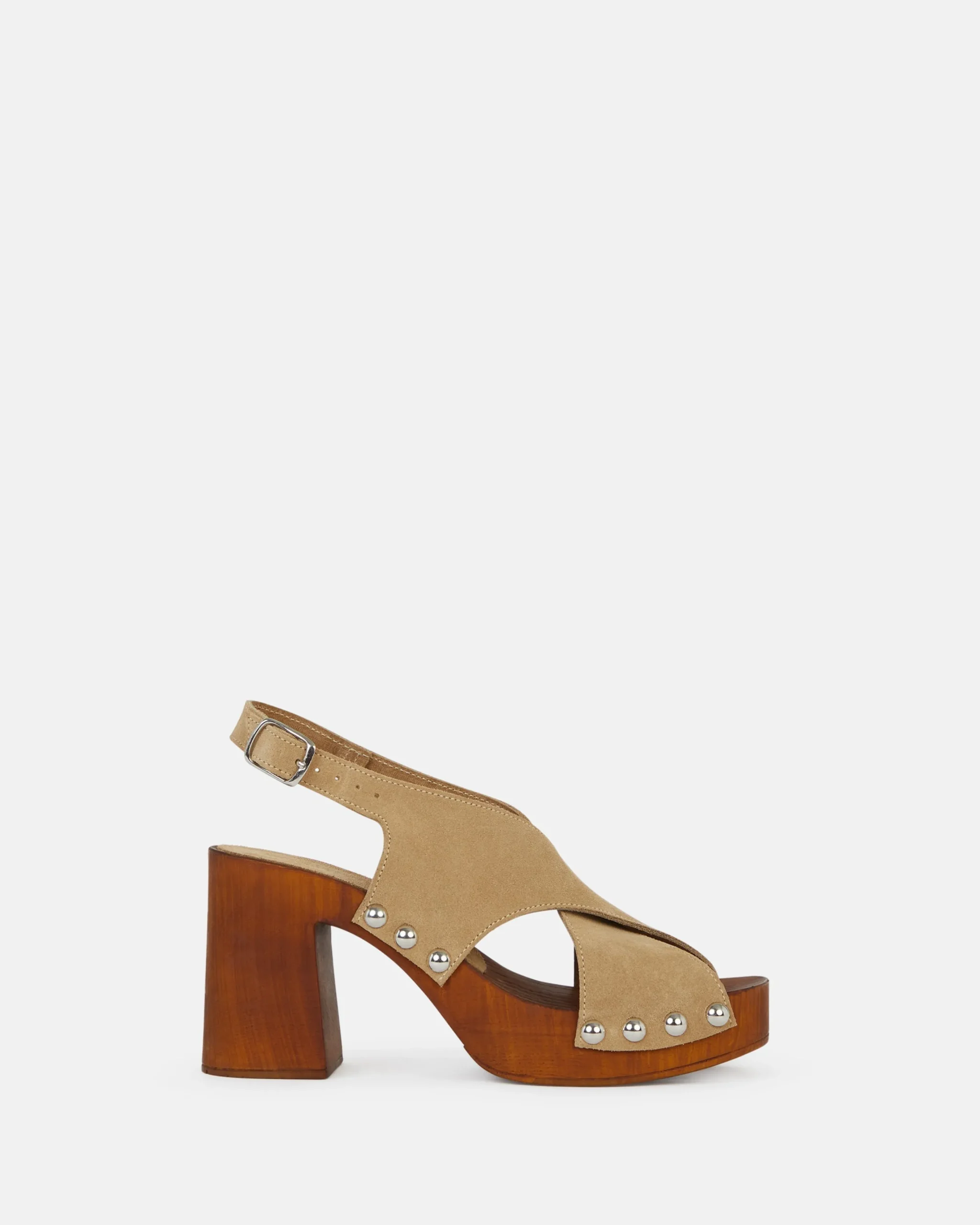 SANDALES TALIA/VEL TAUPE