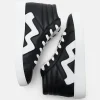 TENNIS CARLA/WOOL NOIR BLANC