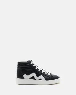 TENNIS CARLA/WOOL NOIR BLANC