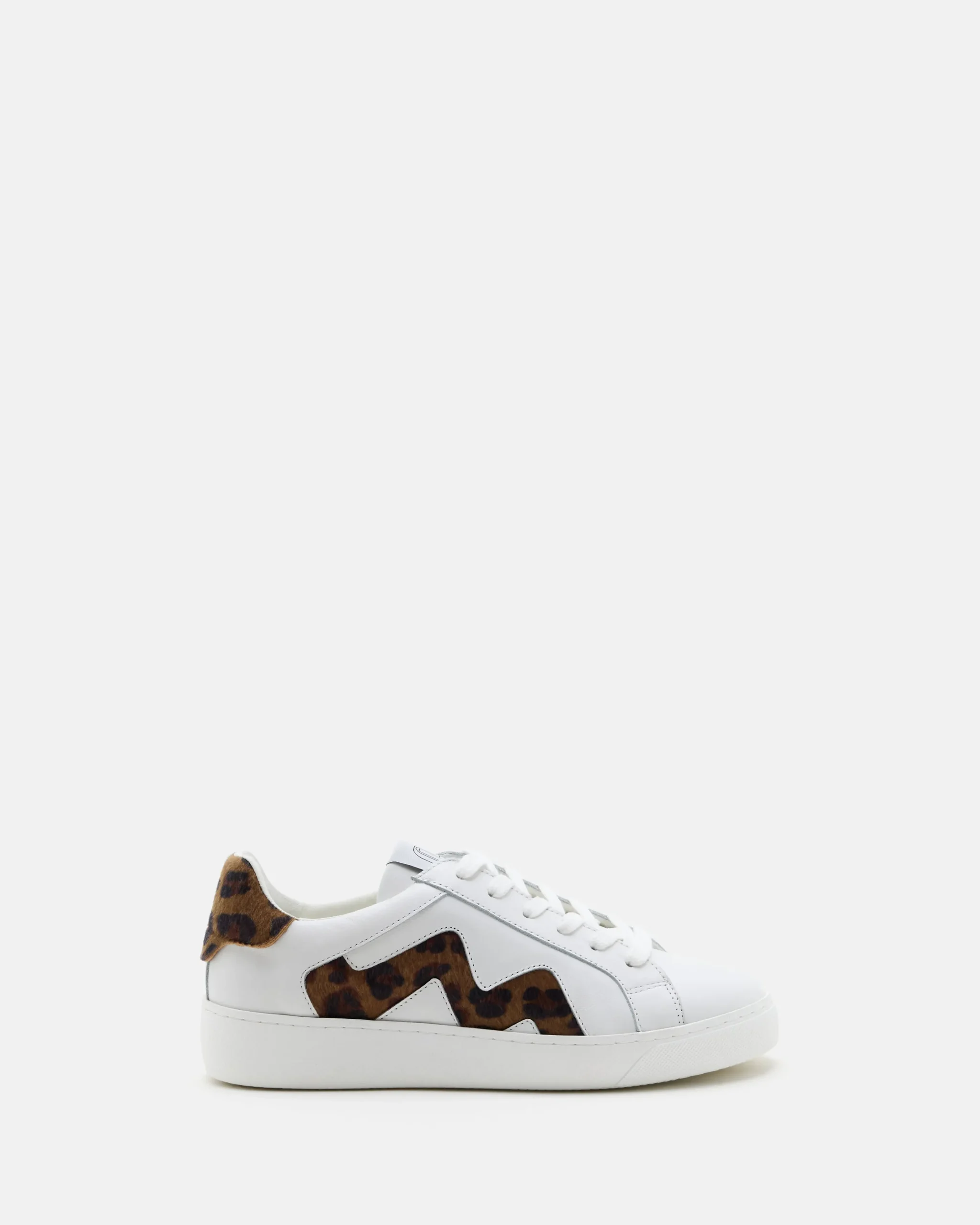 TENNIS CLELIA/PONY BLANC LÉOPARD